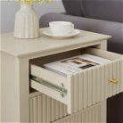 Large Chest of Drawers and Pair of Bedside Tables - Hales Taupe Range