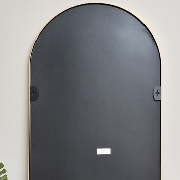 Large Gold Arched Wall / Leaner Mirror - 180cm x 80cm