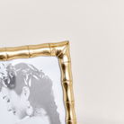 Large Gold Bamboo Portrait Photo Frame - 8 x 10 