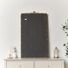Large Gold Ornate Vintage Floral Wall Mirror - 104cm x 63cm