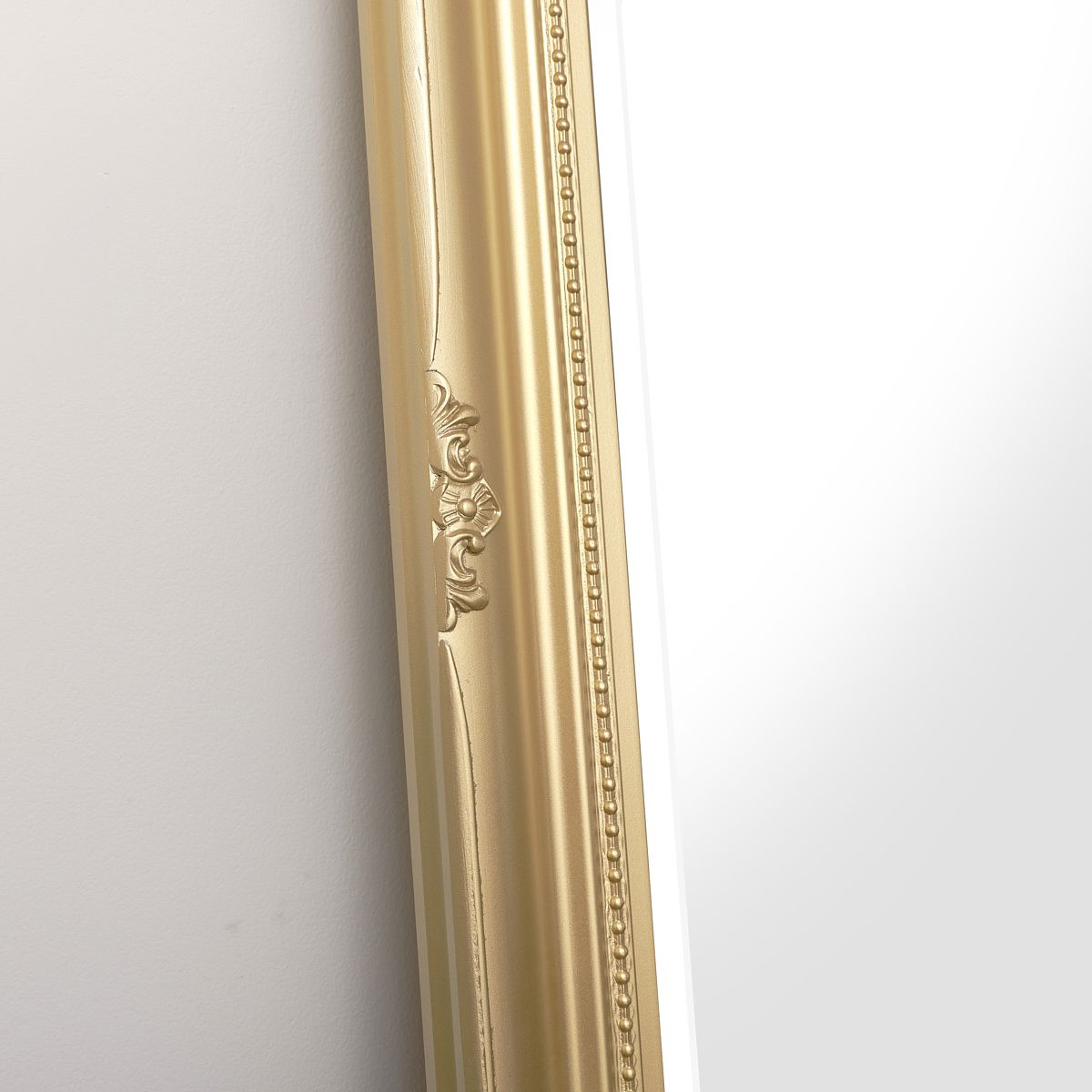 Large Gold Ornate Wall/Floor Mirror 158cm x 78cm
