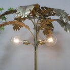 Large Gold Palm Tree Table Lamp
