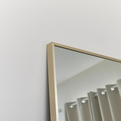 Large Gold Thin Framed Leaner Mirror 80cm x 180cm 