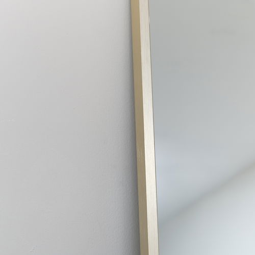 Large Gold Thin Framed Leaner Mirror 80cm x 180cm 