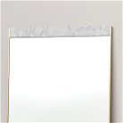 Large Gold & White Marble Leaner Mirror 75cm x 155cm
