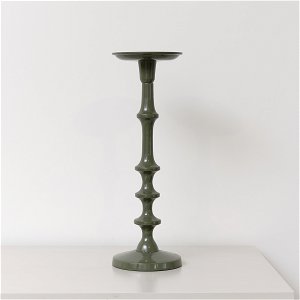 Large Green Candle Holder - 36cm
