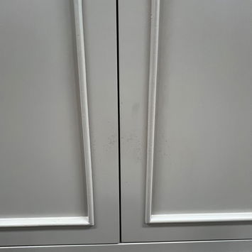 Large Grey 4 Door Sideboard - Daventry Taupe-Grey Range