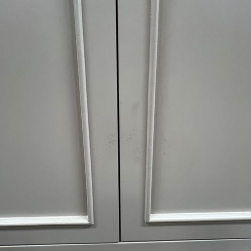 Large Grey 4 Door Sideboard - Daventry Taupe-Grey Range - DAMAGED SECONDS