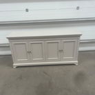 Large Grey 4 Door Sideboard - Daventry Taupe-Grey Range