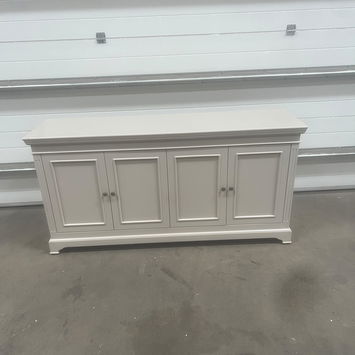 Large Grey 4 Door Sideboard - Daventry Taupe-Grey Range