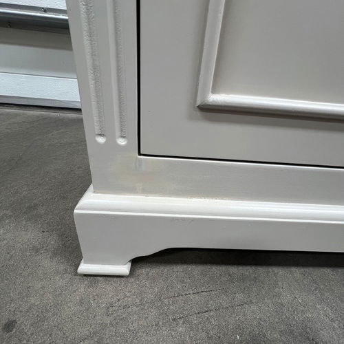 Large Grey 4 Door Sideboard - Daventry Taupe-Grey Range - DAMAGED SECONDS