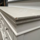 Large Grey 7 Drawer Chest of Drawers - Daventry Taupe-Grey Range