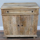 Large Mango Wood Carved Sideboard