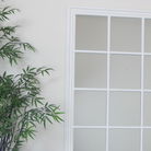 Large Matte White Window Mirror 130cm x 95cm