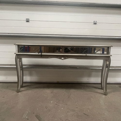 Large Mirrored Console Table - Tiffany Range - Damaged Seconds