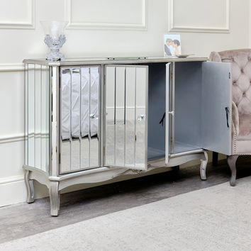 Large Mirrored Sideboard - Tiffany Range