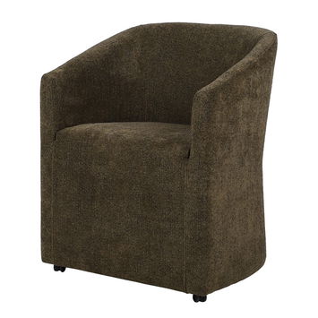 Large Moss Green Dining Chair