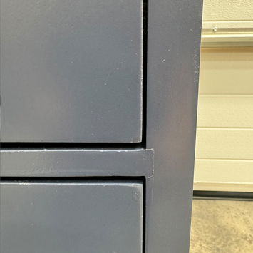 Large Navy Blue Pantry/Storage Closet