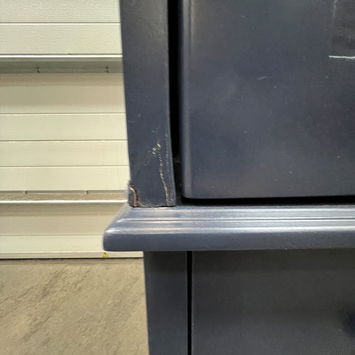 Large Navy Blue Pantry/Storage Closet