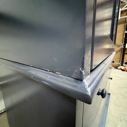 Large Navy Blue Pantry/Storage Closet - DAMAGED SECONDS