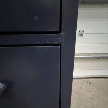 Large Navy Blue Pantry/Storage Closet