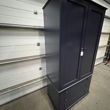 Large Navy Blue Pantry/Storage Closet