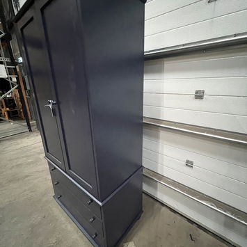 Large Navy Blue Pantry/Storage Closet