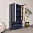 Large Navy Blue Pantry/Storage Closet