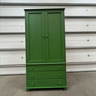 Large Olive Green Pantry/Storage Close