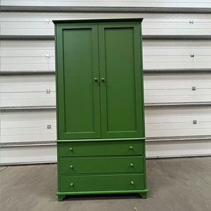 Large Olive Green Pantry/Storage Closet - Damaged Second