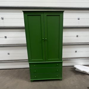 Large Olive Green Pantry/Storage Closet - Damaged Second