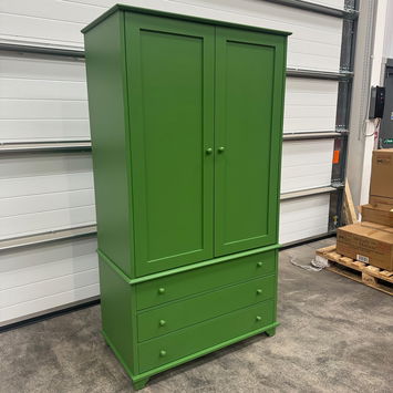 Large Olive Green Pantry/Storage Closet