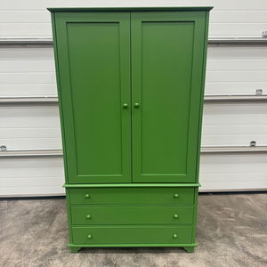 Large Olive Green Pantry/Storage Closet - Damaged Seconds