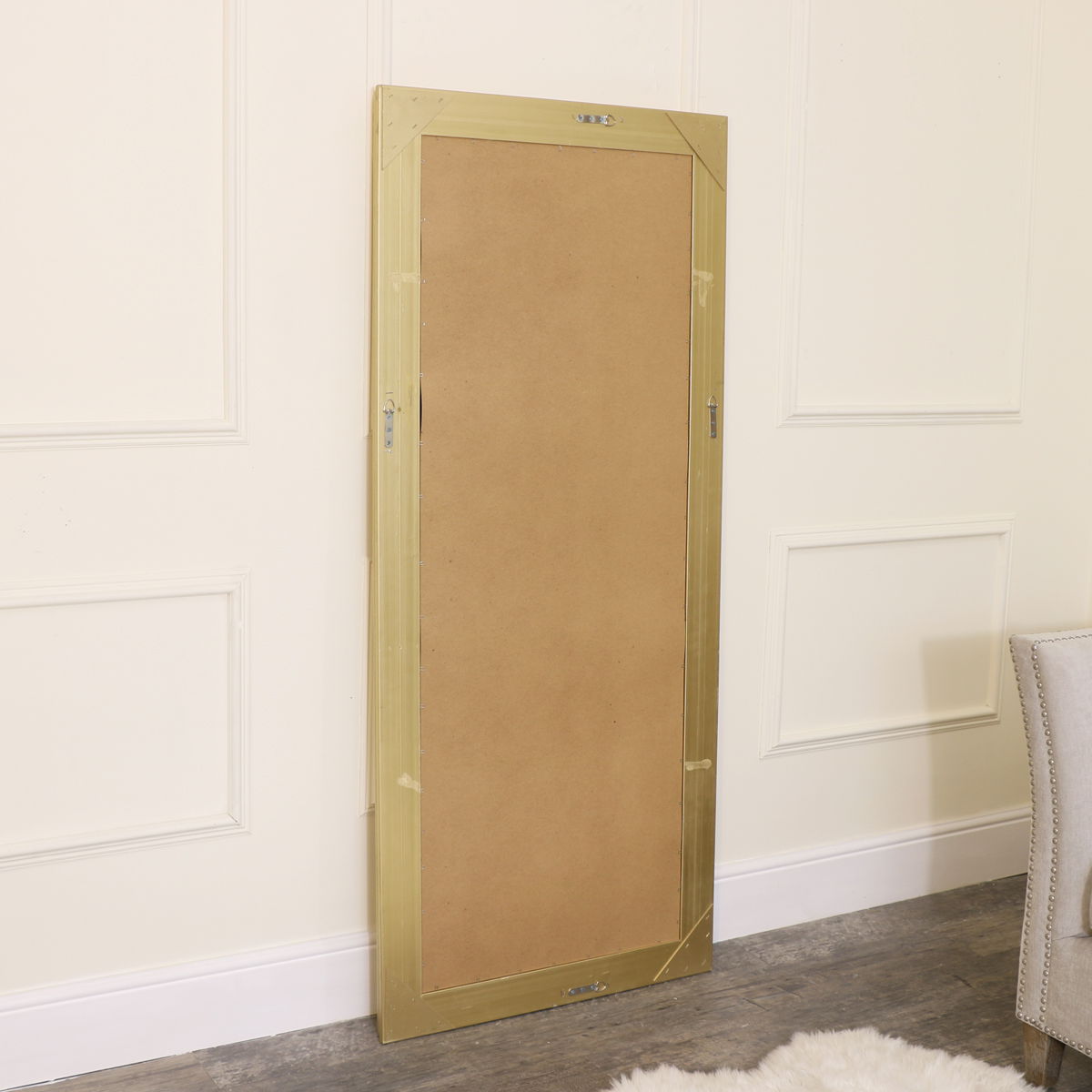 Large Ornate Gold Wall/Floor Mirror