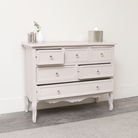 Large Taupe-Pink 6 Drawer Chest of Drawers - Victoria Taupe-Pink Range - Seconds - Colour Mismatch