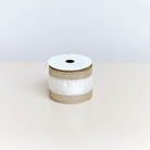 Large Pink & Gold Iridescent Wired Ribbon Garland - 270cm