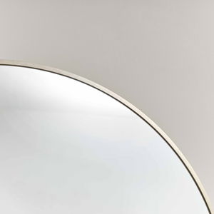 Large Round Champagne Gold Wall Mirror - 80cm x 80cm