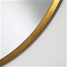 Large Round Gold Mirror 100cm x 100cm