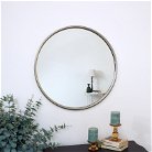 Large Round Champagne Gold Wall Mirror 70cm x 70cm