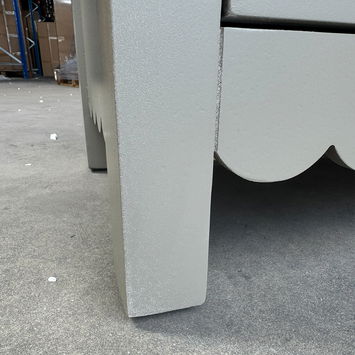 Scallop Chest of Drawers - Staunton Taupe Range