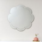 Large Scalloped Wall Mirror 81cm x 81cm