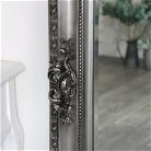 Luxurious Silver Ornate Wall/Leaner Mirror 100x150cm