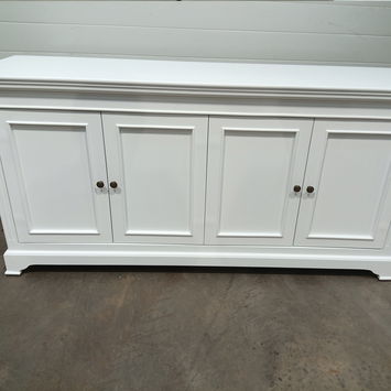 Large White 4 Door Sideboard - Daventry White Range