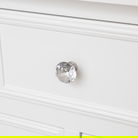 Large White 6 Drawer Chest of Drawers & Pair of 3 Drawer Bedsides - Victoria White Range