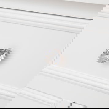 Large White 6 Drawer Chest of Drawers & Pair of 3 Drawer Bedsides - Victoria White Range