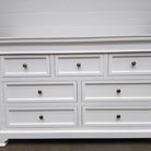 Large White 7 Drawer Chest of Drawers - Daventry White Range