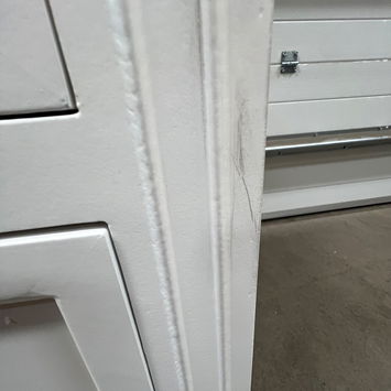 Large White 7 Drawer Chest of Drawers - Daventry White Range