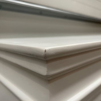 Large White 7 Drawer Chest of Drawers - Daventry White Range