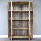 Large Wooden Display Shelf Unit / Bookcase 180cm