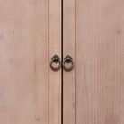 Large Wooden Wardrobe - Hessian Range 